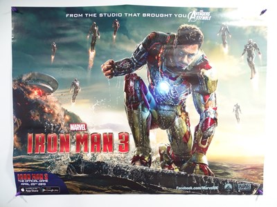 Lot 212 - IRON MAN 3 (2013) - A group of UK Quad film...