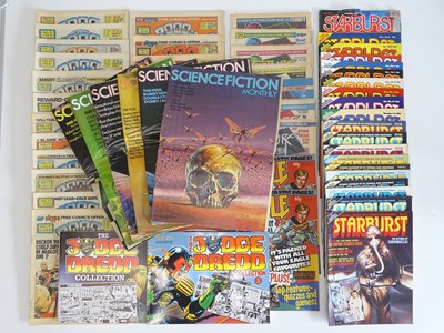 Lot 409 - A large collection of sci-fi related magazines...