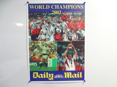 Lot 317 - A unique piece of Rugby memorabilia in the...
