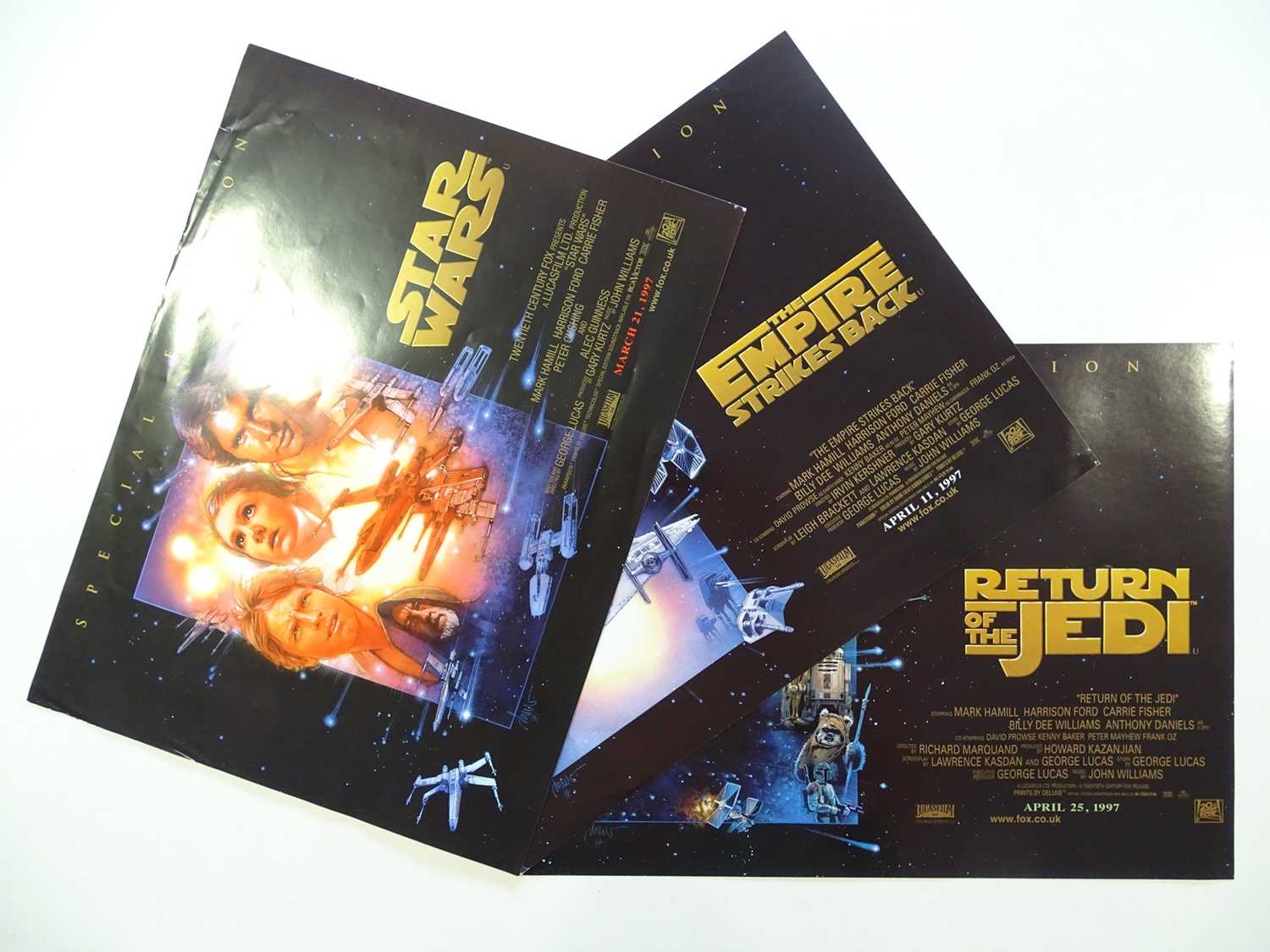 Lot 550 - STAR WARS: TRILOGY (1997 SPECIAL EDITION...