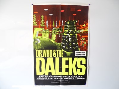Lot 376 - DR. WHO AND THE DALEKS (1965) - Later release -...