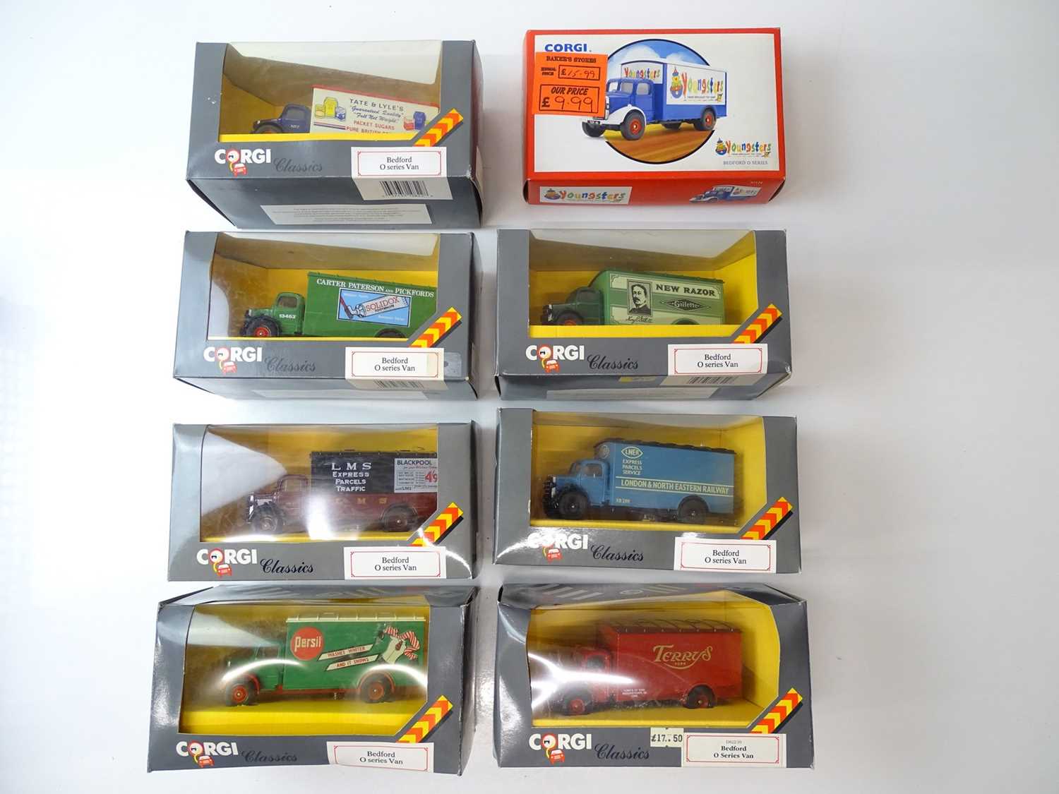 Lot 101 - A group of CORGI CLASSICS Bedford O series...