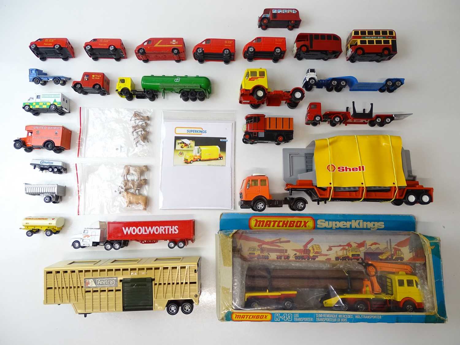 Lot 103 - A group of 3x MATCHBOX Superkings lorries, all...