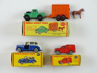 Lot 107 - A group of DUBLO DINKY vehicles comprising 067...