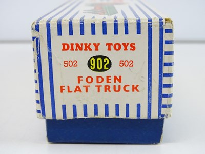 Lot 11 - A DINKY 902 Foden Flat Truck, 2nd style cab in...