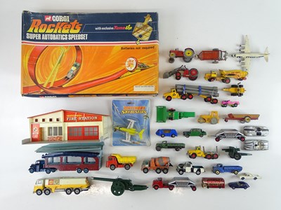 Lot 110 - A group of mixed playworn diecast by MATCHBOX...