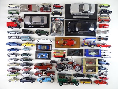 Lot 113 - A large mixed group of diecast cars,...