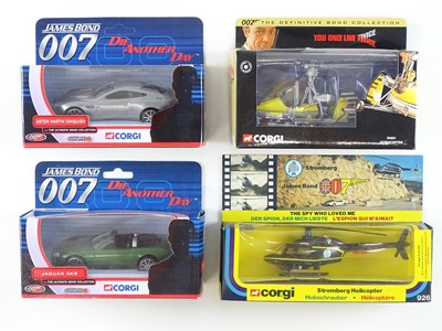 Lot 116 - A group of CORGI James Bond related vehicles...