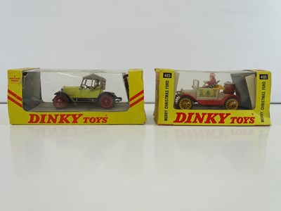 Lot 119 - A pair of DINKY vintage style cars comprising...