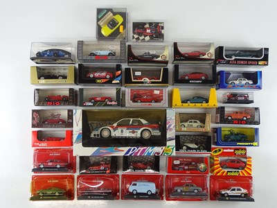 Lot 120 - A mixed group of modern diecast cars by RIO,...