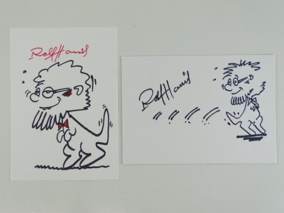 Lot 20 - A pair of hand drawn Rolf-A-Roo sketches...