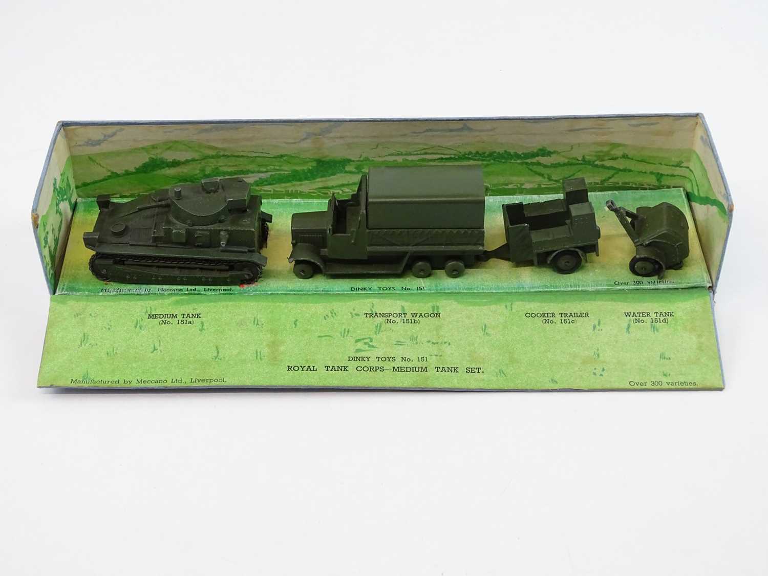 Lot 131 - A DINKY 151 pre-war Royal Tank Corps Medium...