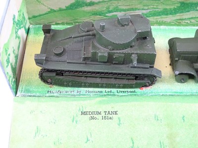 Lot 131 - A DINKY 151 pre-war Royal Tank Corps Medium...