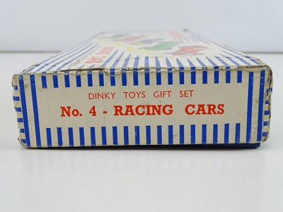Lot 135 - A DINKY No. 4 Racing Cars Gift Set - generally...