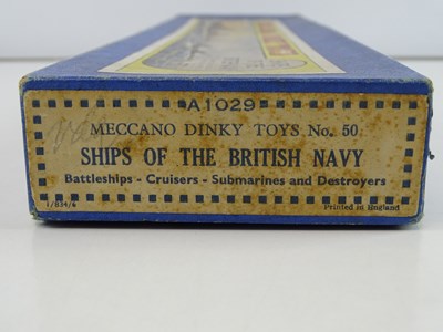 Lot 137 - A MECCANO DINKY No. 50 "Ships of the British...