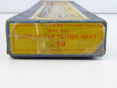 Lot 142 - A DINKY No. 50 "Ships of the British Navy"...