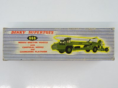 Lot 145 - A DINKY 666 Missile Erector Vehicle with...