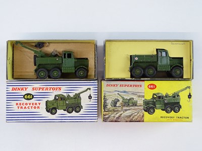 Lot 152 - A pair of DINKY 661 Recovery Tractors...