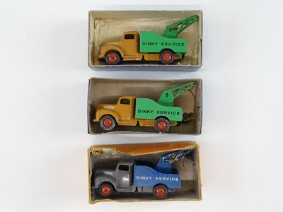 Lot 165 - A group of DINKY Breakdown lorries comprising...