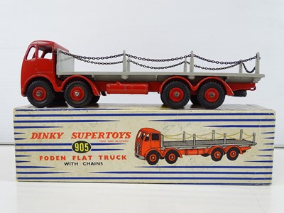 Lot 17 - A DINKY 905 Foden Flat Truck with chains, 2nd...