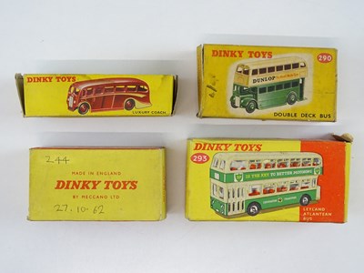 Lot 171 - A group of DINKY buses comprising a 281 Luxury...