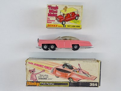 Lot 172 - A group of DINKY TV related models comprising...