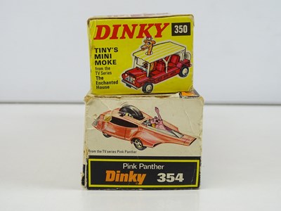 Lot 172 - A group of DINKY TV related models comprising...