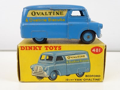 Lot 176 - A DINKY 481 Bedford Van in "Ovaltine" livery -...