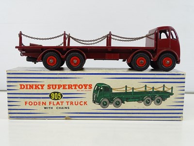 Lot 18 - A DINKY 905 Foden Flat Truck with chains, 2nd...