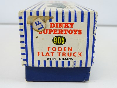 Lot 18 - A DINKY 905 Foden Flat Truck with chains, 2nd...