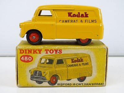 Lot 180 - A DINKY 480 Bedford Van in "Kodak" livery - G...