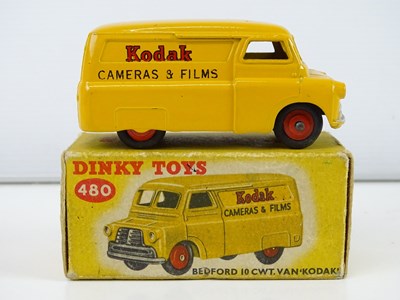 Lot 180 - A DINKY 480 Bedford Van in "Kodak" livery - G...