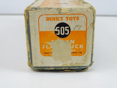 Lot 19 - A DINKY 505 Foden Flat Truck with chains, 2nd...