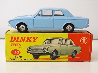 Lot 190 - A pair of DINKY 130 Ford Consul Corsairs...