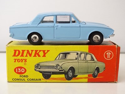 Lot 190 - A pair of DINKY 130 Ford Consul Corsairs...