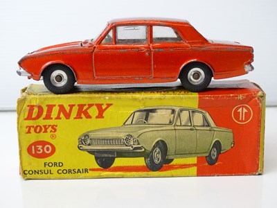 Lot 190 - A pair of DINKY 130 Ford Consul Corsairs...