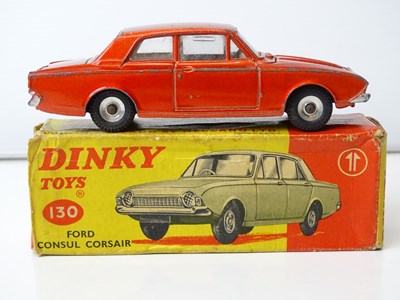 Lot 190 - A pair of DINKY 130 Ford Consul Corsairs...