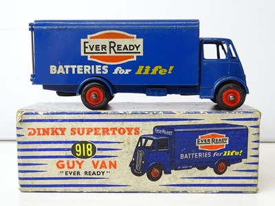 Lot 192 - A DINKY 918 Guy Van in blue "Ever Ready" - G...