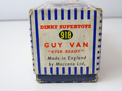 Lot 192 - A DINKY 918 Guy Van in blue "Ever Ready" - G...