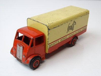 Lot 195 - A DINKY 514 Guy Van in red/cream "Spratt's...