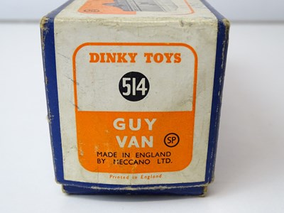 Lot 195 - A DINKY 514 Guy Van in red/cream "Spratt's...