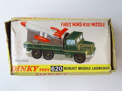 Lot 196 - A DINKY 620 Berliet Missile Launcher - G in...