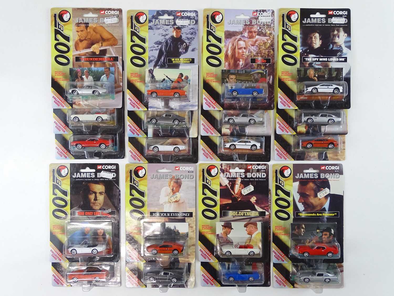Lot 2 - A group of CORGI James Bond cars featuring...