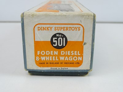 Lot 20 - A DINKY 501 Foden 8-wheel Wagon, 1st style cab...