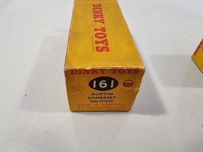 Lot 201 - A pair of DINKY 161 Austin Somerset Saloons...