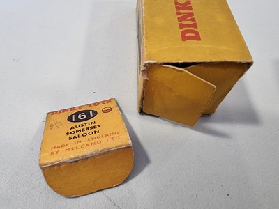 Lot 201 - A pair of DINKY 161 Austin Somerset Saloons...