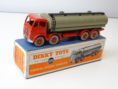 Lot 203 - A DINKY 504 Foden 14-ton tanker in the scarce...