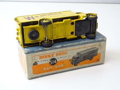 Lot 205 - A DINKY 514 Guy Van in yellow 'Weetabix' - G...