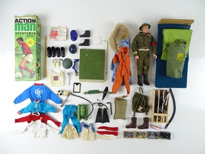 Lot 235 - A group of Action Man by PALITOY including a...