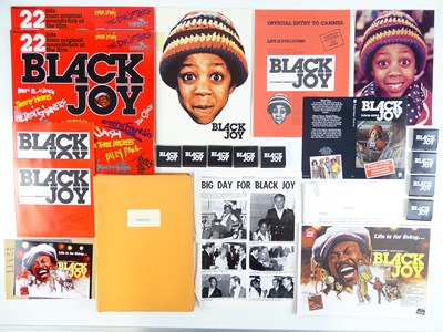 Lot 399 - BLACK JOY (1977) - A selection of memorabilia...